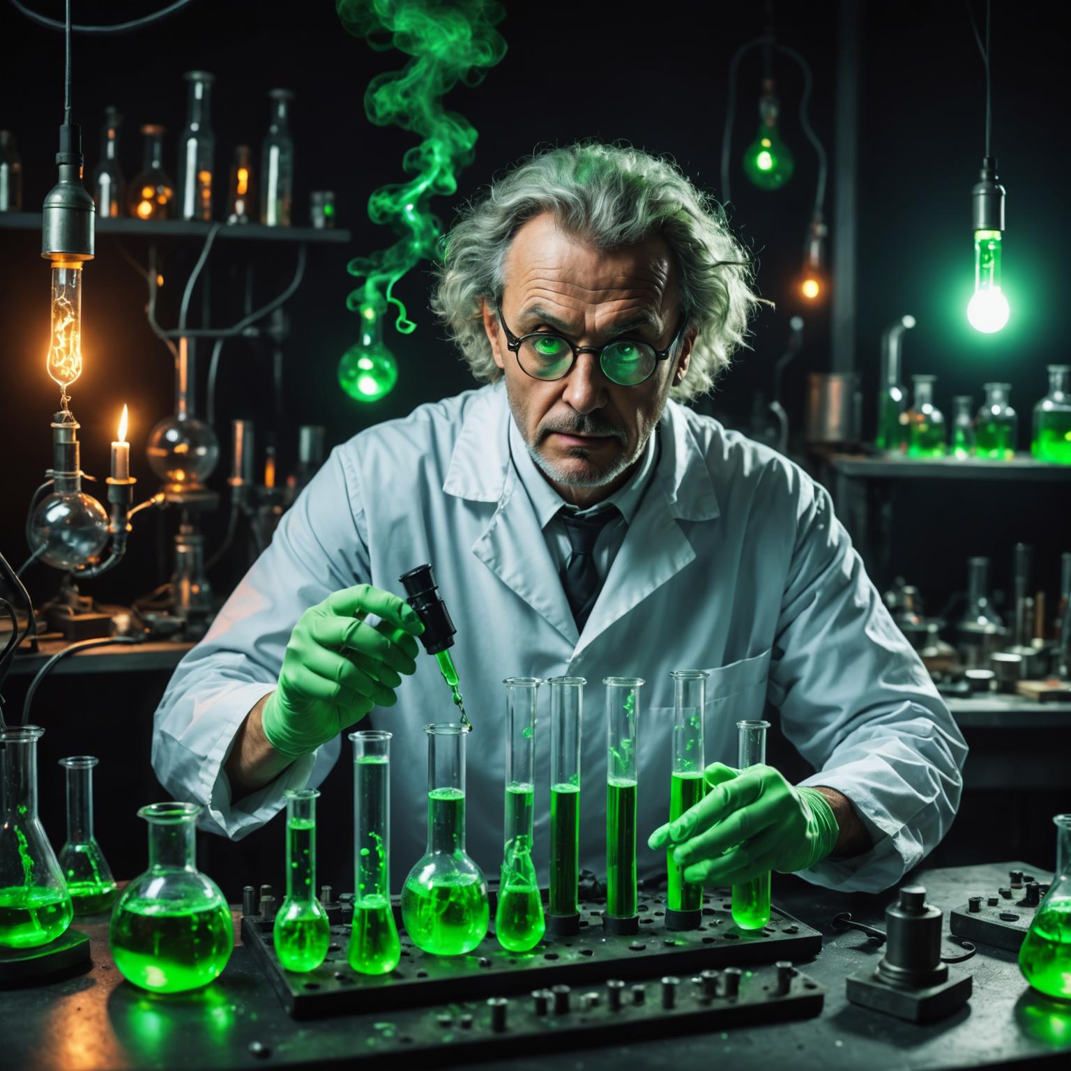 Квест-комната Лаборатория Безумия